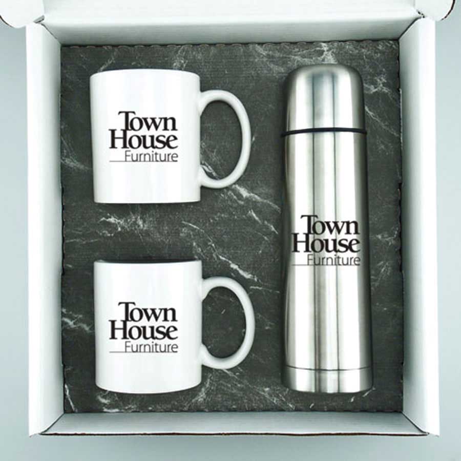 Stainless Gift SetsGSTH5CM2, Thermos/Mugs Gift Set,