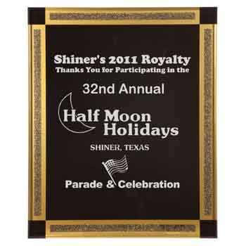 BDA810 - Black Diamond Acrylic Plaque