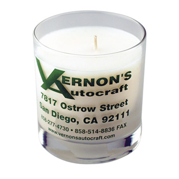 CABC97 - 11oz Clear Glass Candle