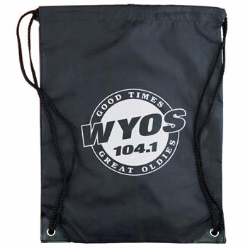 DS204-WS - Sports Bag with Drawstring (Black Only)