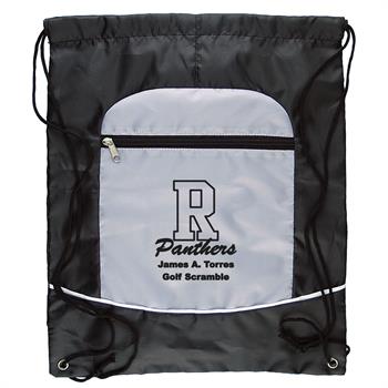 DS700 - Two Tone Sportsbag w/Drawstring