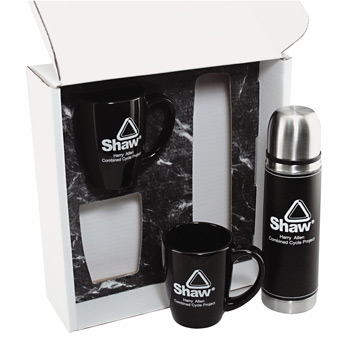 GSTH5CM4 - Thermos/Ceramic Gift Mug Set