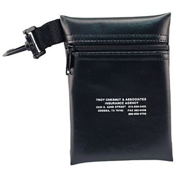 ZG70T - TexOLeather Zippered Golf/Accessory Bag
