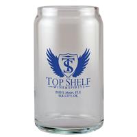 16oz Clear Can Glass