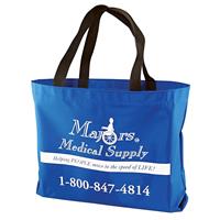 CT402DN - 70 Denier Nylon Tote w/Gusset