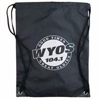 Sports Bag with Drawstring (Black Only)