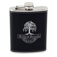 8oz-Leatherwrap-Stainless-Steel-Flask