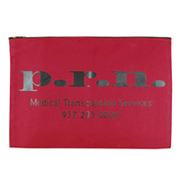 N70D - 10oz Canvas Deluxe Zippered Portfolio