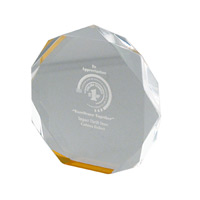 OCT5 - Sculpted Octagon Acrylic Award