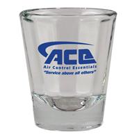 2oz Shot Glass w/Ribbed Interior