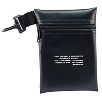 TexOLeather Zippered Golf/Accessory Bag